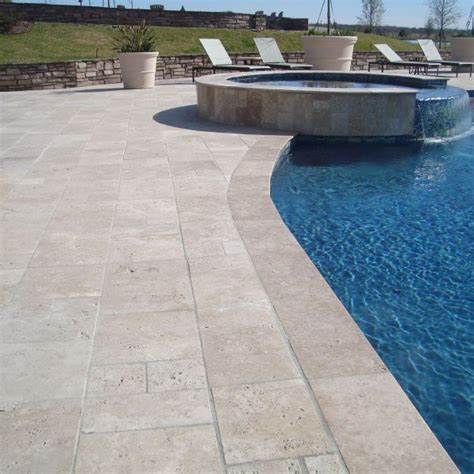 Ivory French Pattern Travertine Paver – LW Stone