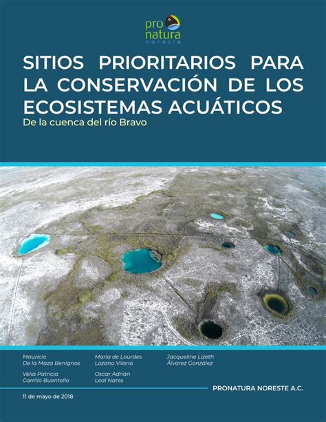 PDF SITIOS PRIORITARIOS PARA LA CONSERVACIÓN DE LOS Un caso de