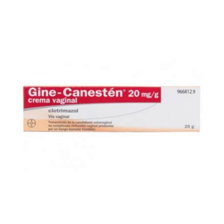 Gine Canesten Mg G Crema Vaginal Tubo De G