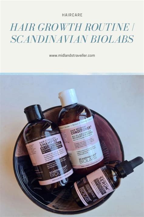 Hair Growth Routine Scandinavian Biolabs