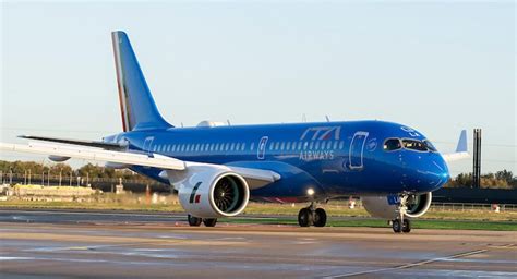 ITA Airways Welcomes First Airbus A220 100 Dj S Aviation