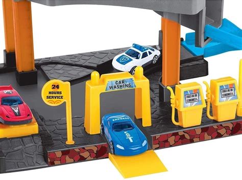 Pista P Montar Elevador Serve Carrinhos Hotwheels Top Mercado