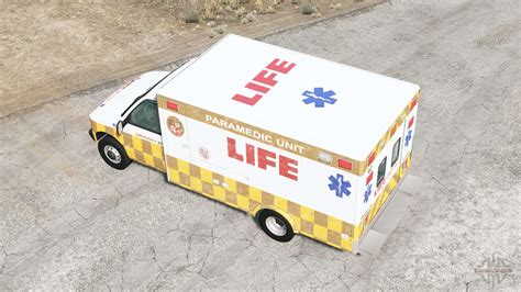 Gavril H Series Life Ems Ambulance V2 0 Para Beamng Drive