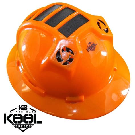 Kool Breeze Solar Cooling Fan Hard Hat Ebay