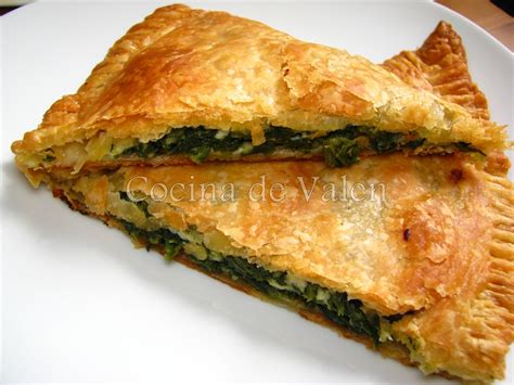 Empanada De Hojaldre Rellena De Espinacas Y Reques N Cocina De Valen