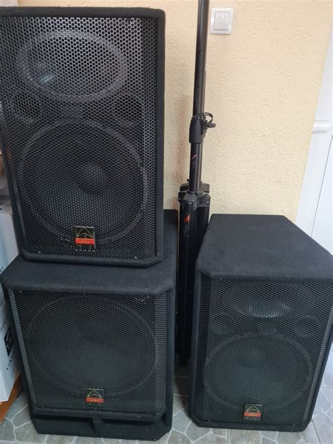 WHARFEDALE PRO 2 x EVP-X15P in EVP-X18PB, ozvočenje