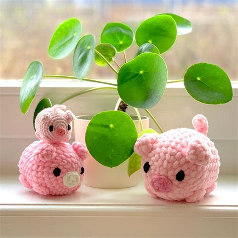 Free Pig Crochet Pattern Diy Fluffies Amigurumi Patterns