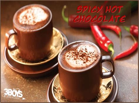 Deliciously Spicy Hot Chocolate