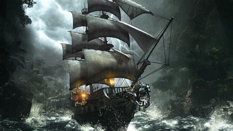 Pirate Ships Wallpapers - Wallpaper Cave