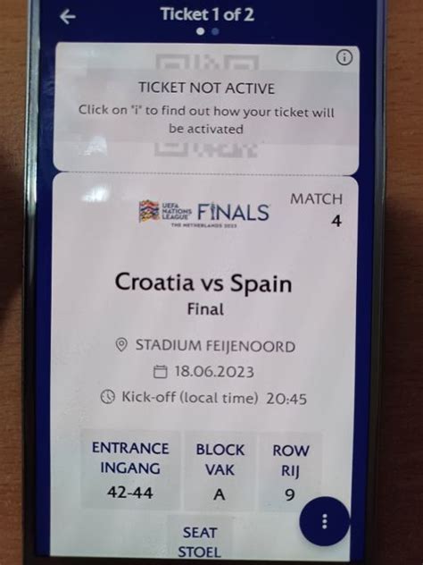 LIGA NACIJA FINALE Hrvatska v Španjolska 2x Ulaznice PRIME SEATS