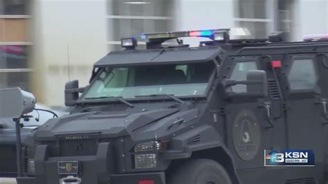 Swat Team Uses Tear Gas To End Standoff Man In Custody Youtube