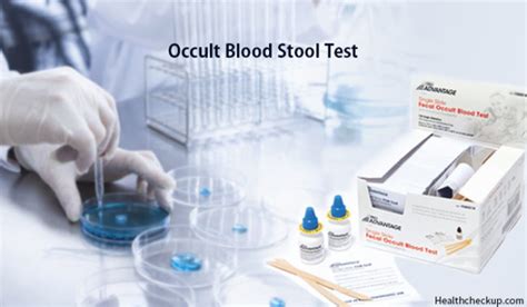 Occult Blood In Stool Test Preparation Procedure Risks Results