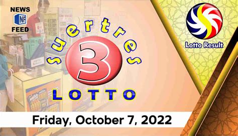 Swertres Result Friday October Official Pcso Lotto Results