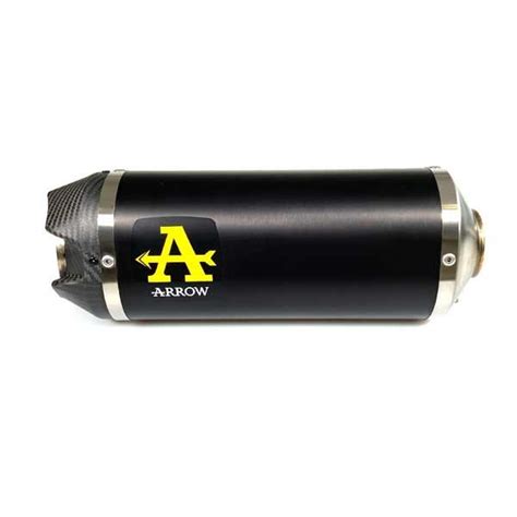 Arrow Indy Race Dark Aluminum Silencer Aprilia Tuono