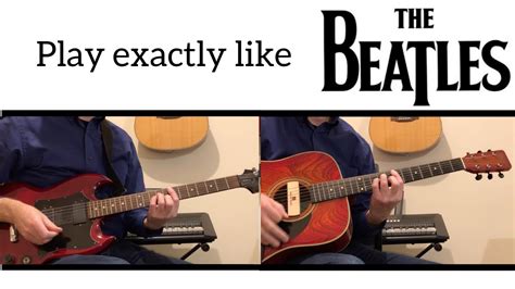 She Loves You Full Guitar Tutorial The Beatles Youtube