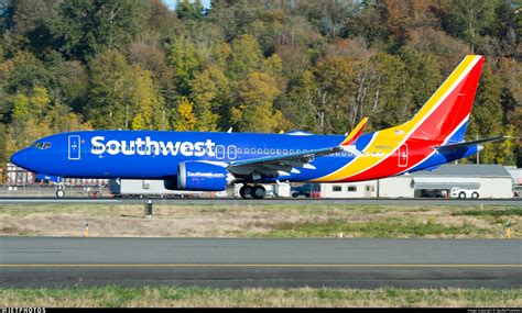 N S Boeing Max Southwest Airlines Spotterpowwwiii