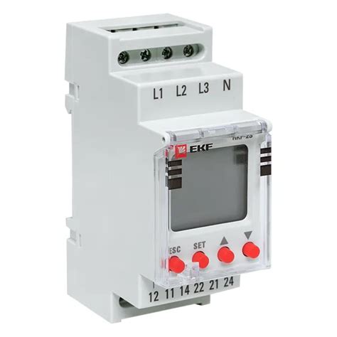 Реле контроля фаз с LCD дисплеем (с нейтралью) RKF-2S EKF PROxima. Цены ...
