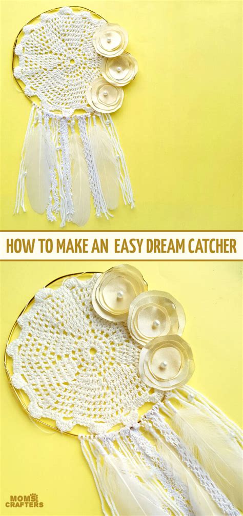 Easy Dreamcatcher Drawing Steps