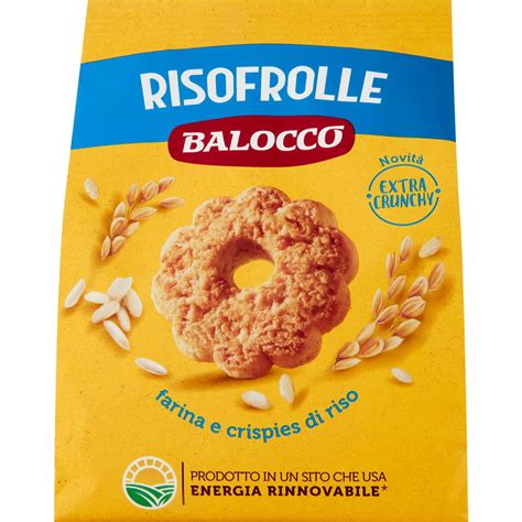 Biscotti Risofrolle Farina E Crispies Di Riso Balocco G Coop Shop