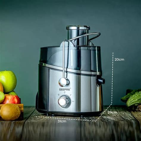 Geepas Juicer Machine Fruit Veg Citrus Centrifugal Electric Juice