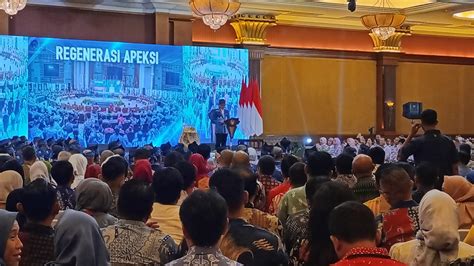 Buka Munaslub Apeksi Jokowi Minta Pemerintah Daerah Punya