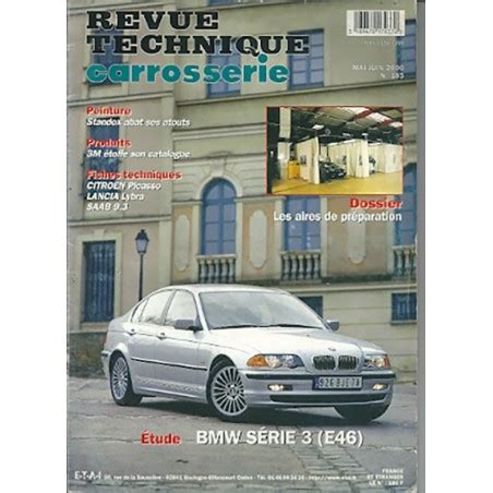 Revue Technique Carrosserie SERIE 3 De BMW