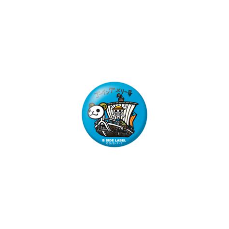 Small Badge Going Merry One Piece B Side Label Meccha Japan