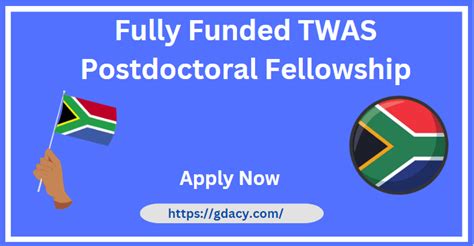 Fully Funded Twas Postdoctoral Fellowship 2023 2024 In South Africa