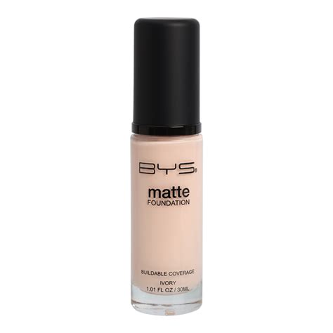 Matte Liquid Foundation Ivory Bys Cosmetics