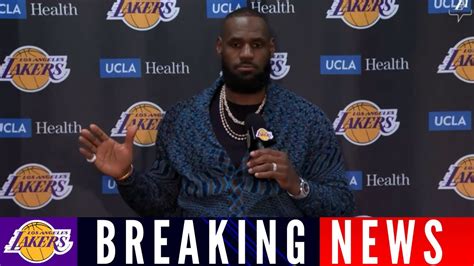 💣lebron James Had Blunt Response About His Future With Lakers Los