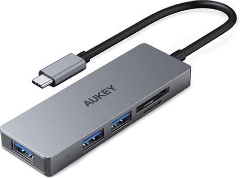 Aukey Unity Slim 5 In 1 Usb C Hub