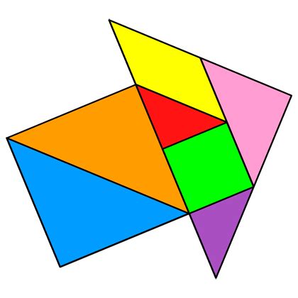 Tangram Arrow Tangram Solution Providing Teachers And Pupils