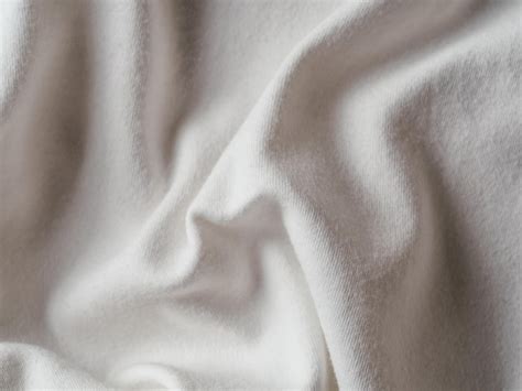 Premium Photo White Cotton Jersey Fabric Texture