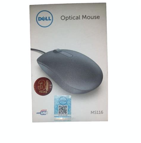 Dell Ms116 Usb Optical Mouse At Rs 220piece Dell Wired Mouse In