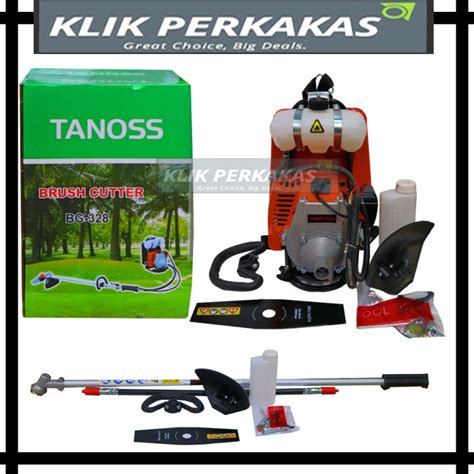 Tanoss Mesin Pemotong Rumput Brush Cutter Tiger Tipe Bg Mesin