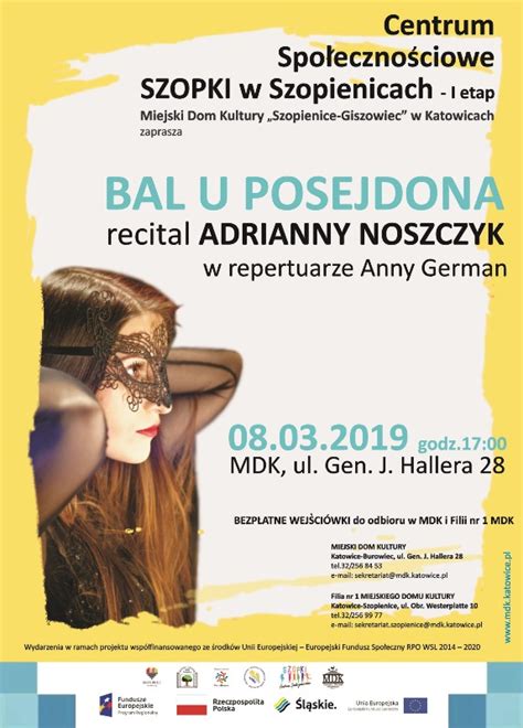 Recital Adrianny Noszczyk Bal U Posejdona Na Burowcu Miejski Dom