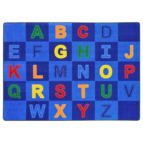 Patchwork Letters Classroom Rugs Schoolsin