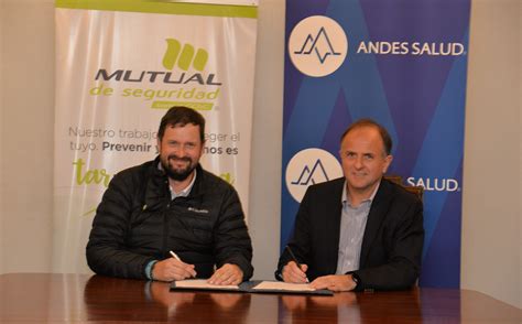 Mutual de Seguridad y Andes Salud firman convenio que aumentará el