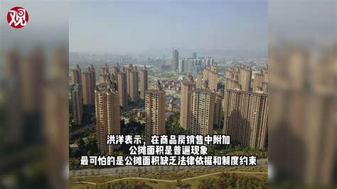 政协委员洪洋：建议取消商品房公摊面积凤凰网视频凤凰网