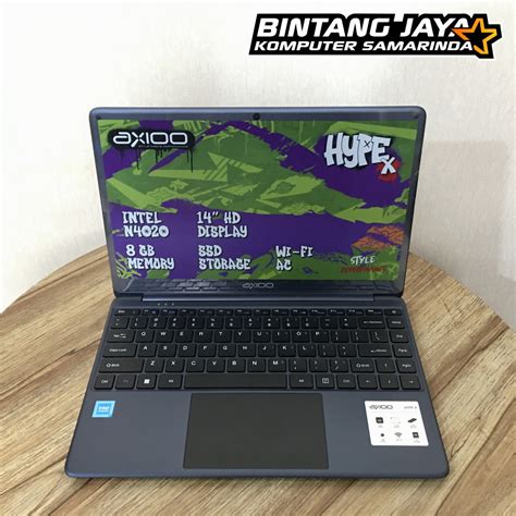 Jual Laptop Axioo Hype X Intel Celeron N Gb Gb Ssd Hd