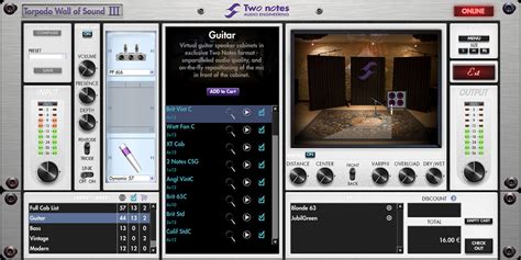 Two Notes Torpedo Wall of Sound III speaker-cab simulation for PC and Mac