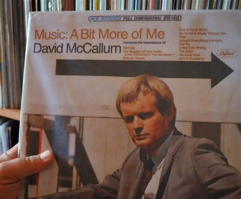 Spychedelic Sally: David McCallum ‎– Music: A Bit More Of Me 1967 (Capitol)