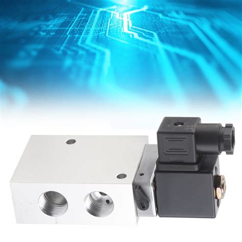 Electric Solenoid Valve 2 Position 3 Way Single Control Directional Valve Dc12v 7299553179384 Ebay