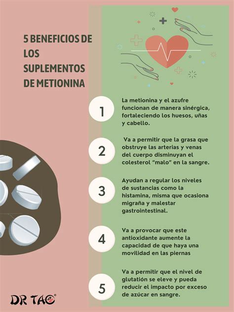 5 Beneficios Del Suplemento De Metionina Para La Salud Dr Tao