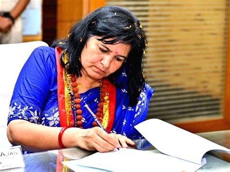 Bjp Candidate Aparajita Sarangi Files Her Nomination For The Lok Sabha