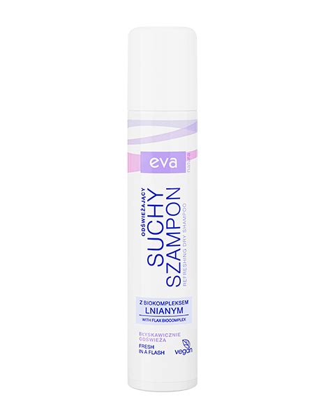 Eva Natura Refreshing Dry Shampoo For All Hair Types With Flax