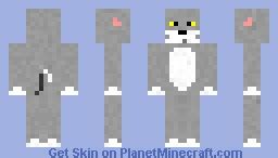 Tom (From Tom and Jerry) Minecraft Skin