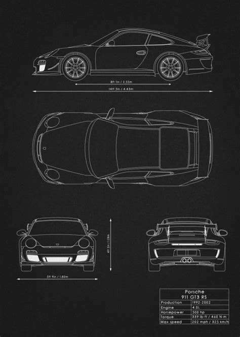 Black and White Drawing of a Nissan GT-R Sports Car