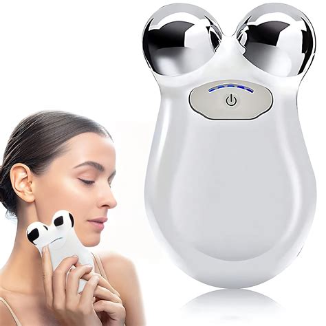 Microcurrent Face Device Roller, Lift The face and Tighten The Skin ...