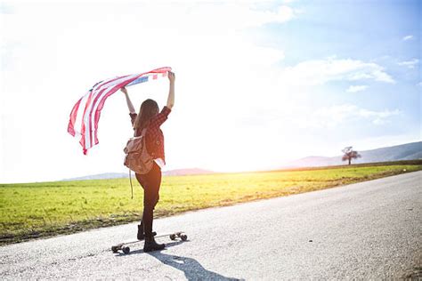 110 American Flag Boots Women Stock Photos Pictures And Royalty Free